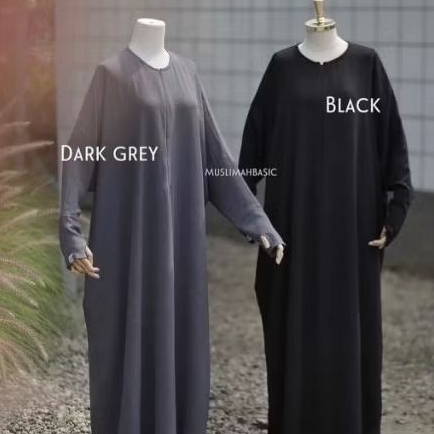 NWT Hana Abaya dan Preloved FK Instant Long by Muslimah Basic