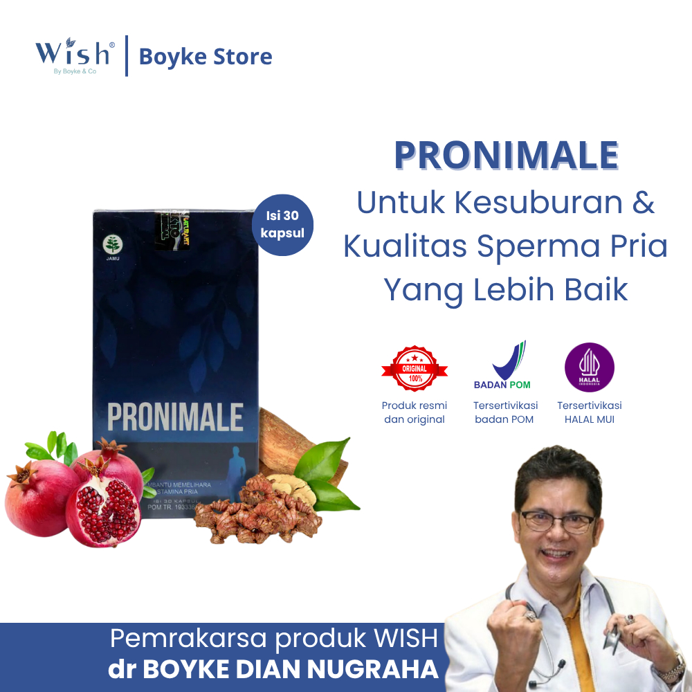 WISH Pronimale dr Boyke | Obat Kesuburan Pria
