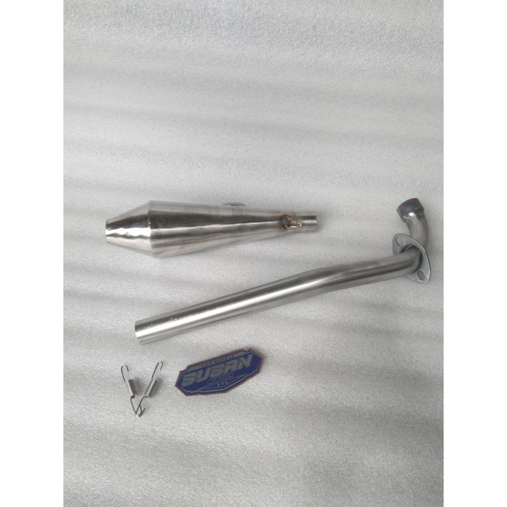 Knalpot BMX CUB pnp motor supra Jupiter vega Free laser nama gratis