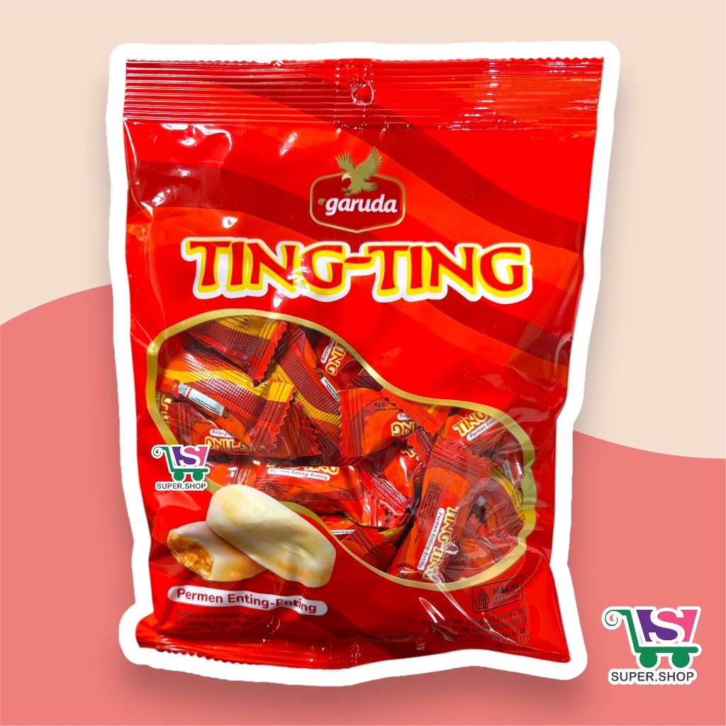 

Garuda Ting-Ting Permen Kacang (isi 50 pcs) Ting Ting