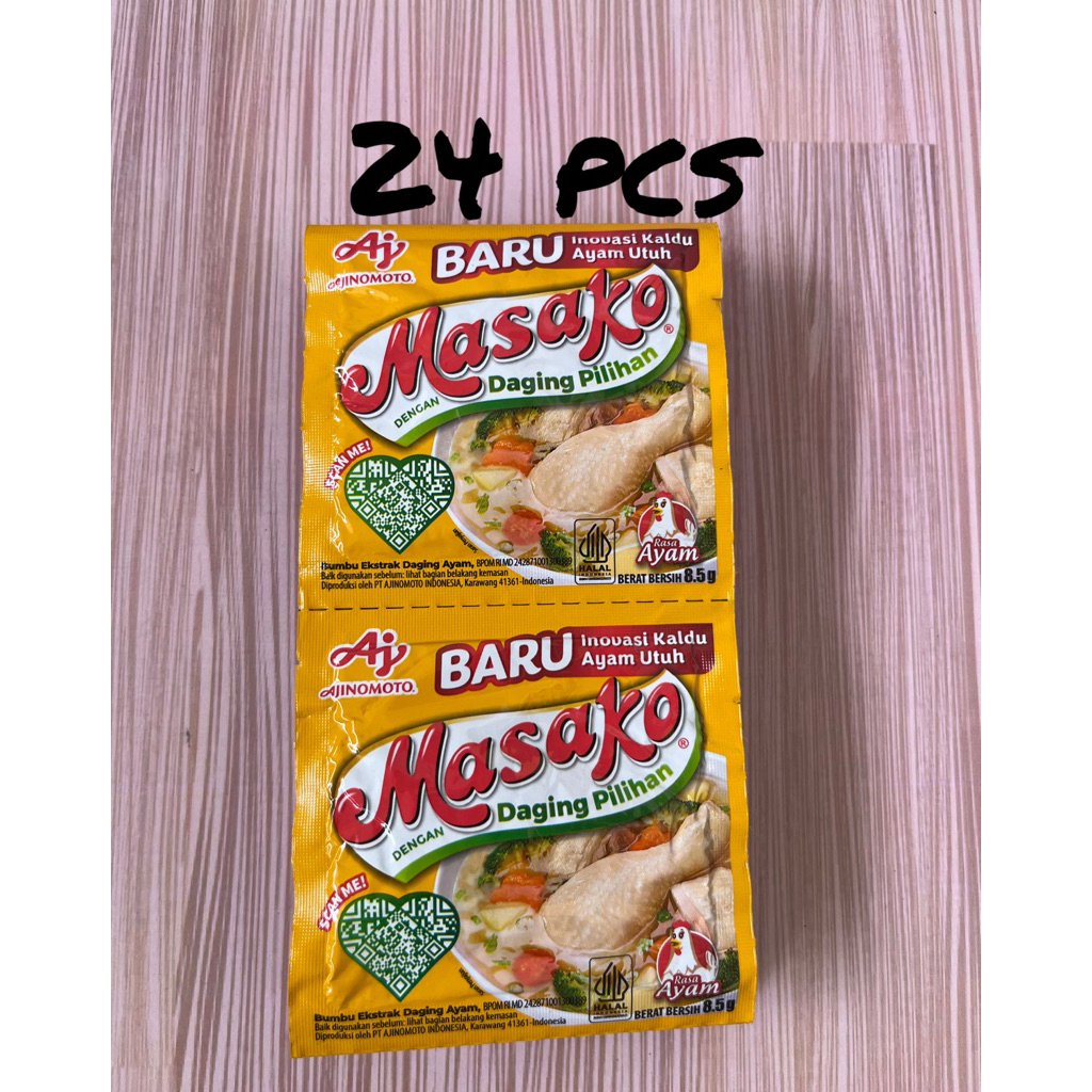 

Masako Ayam& sapi 24pcs/2renceng