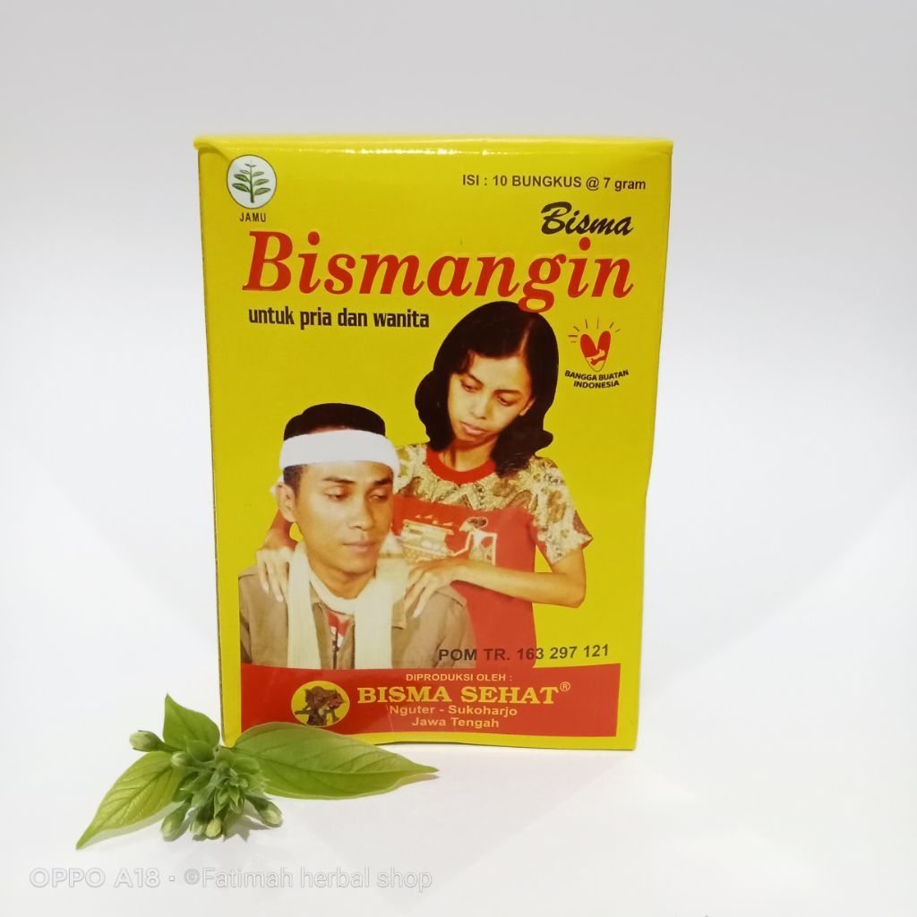 

JAMU MASUK ANGIN BISMA/BISMANGIN KEMASAN DOS ISI 10SACHET