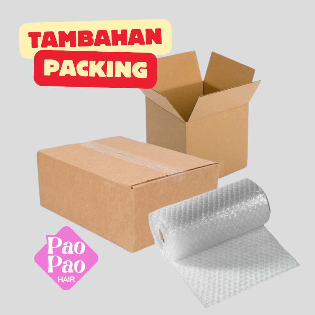 

Tambahan Packing Wig Hairclip Dus Bubble [TIDAK JUAL DUS BUBBLE SAJA]