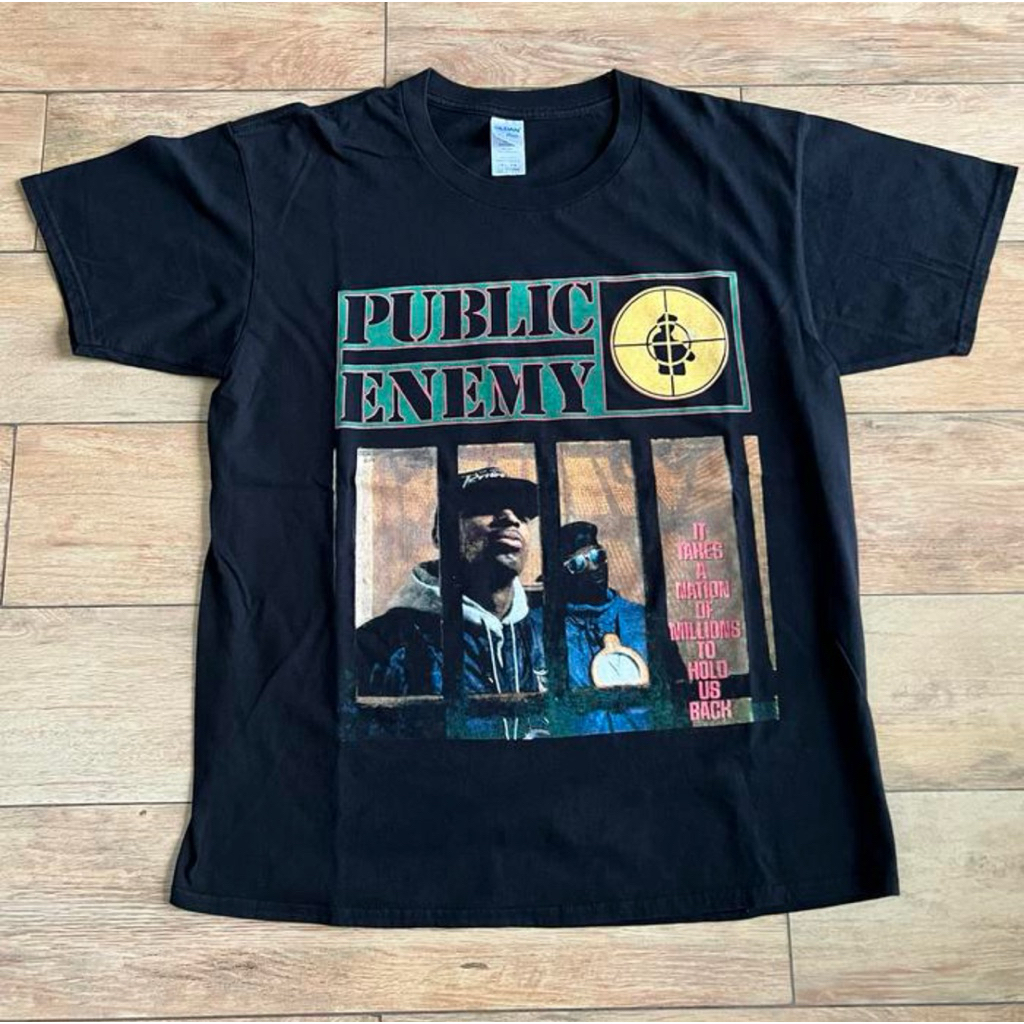 T-Shirt Band Public Enemy Size L