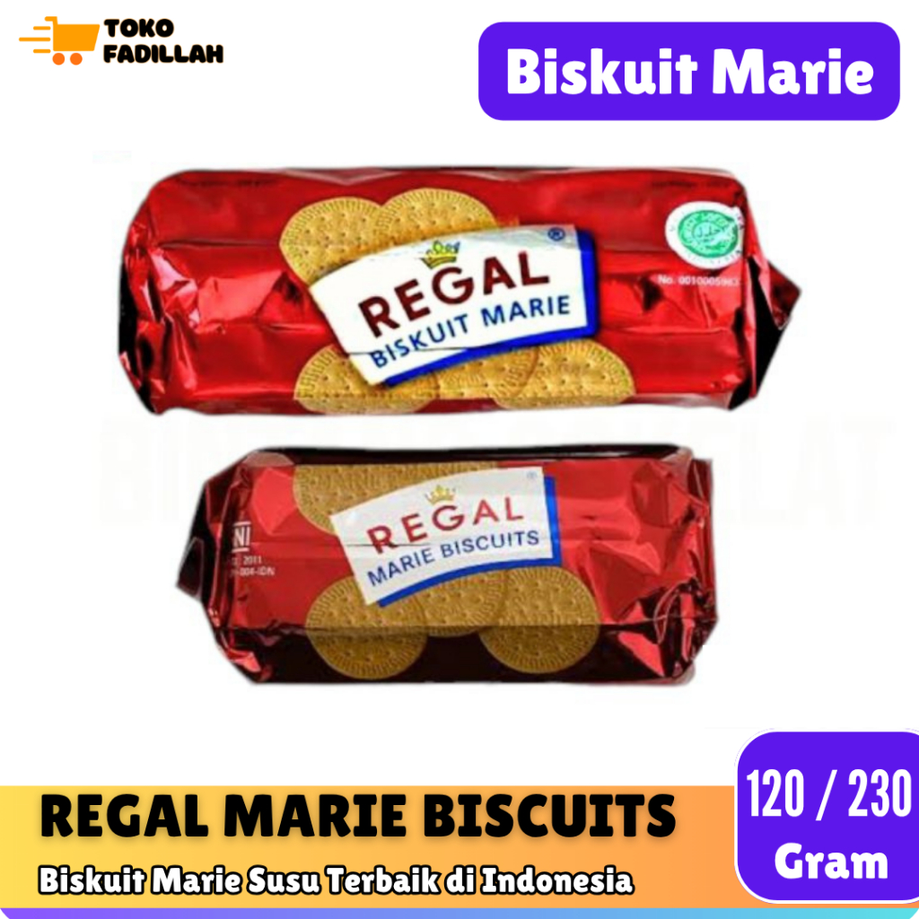 

REGAL Marie Biscuits 120gr & 230gr