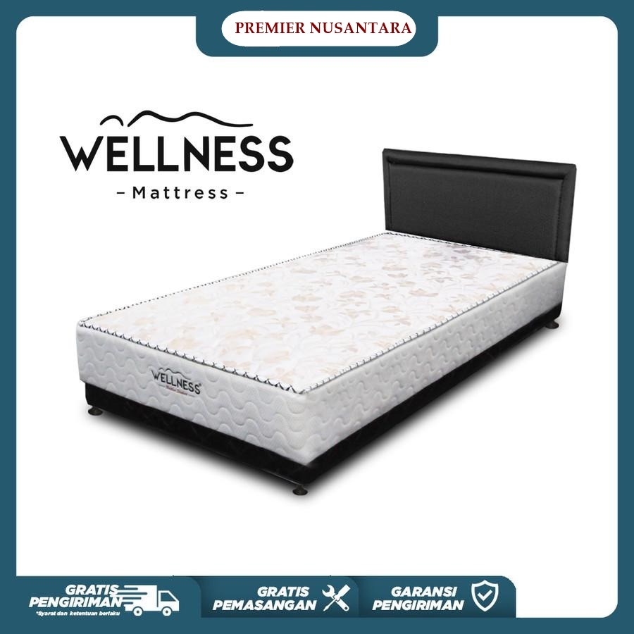 Wellness Spring Bed Mulitbed Standard Full Set 120x200 cm - Cocok Buat Kost Kostan Ukuran 120 x 200 