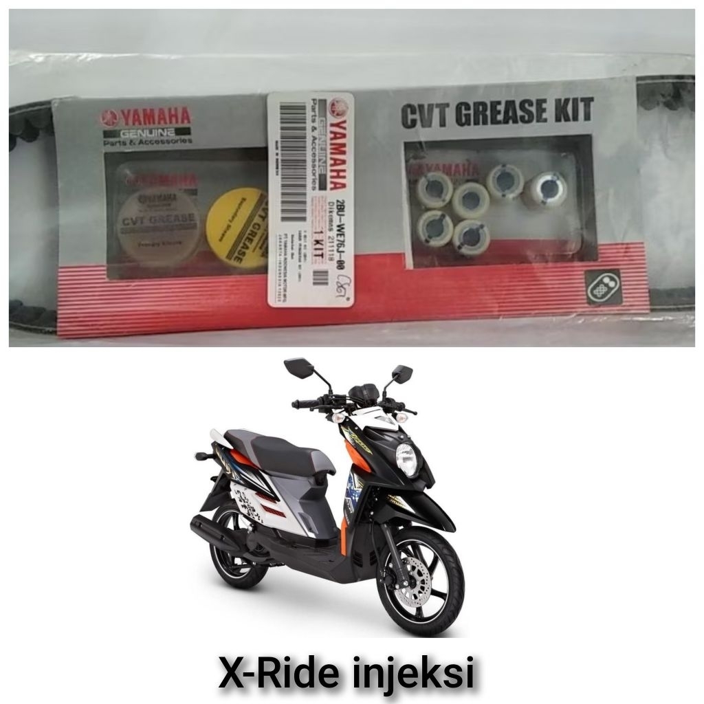 Vanbelt set X-ride 2BU-WE76J-00 asli YAMAHA