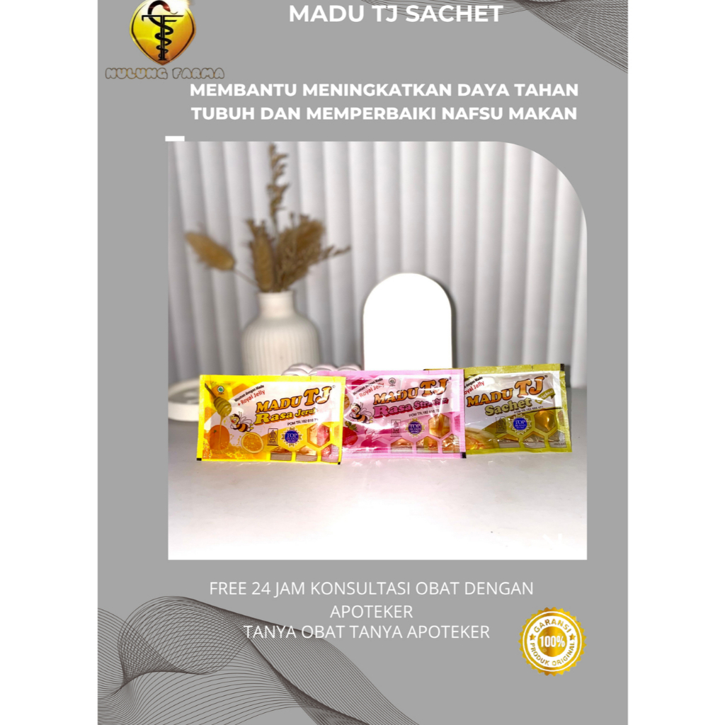 

MADU TJ SACHET MEMBANTU MENINGKATKAN DAYA TAHAN TUBUH