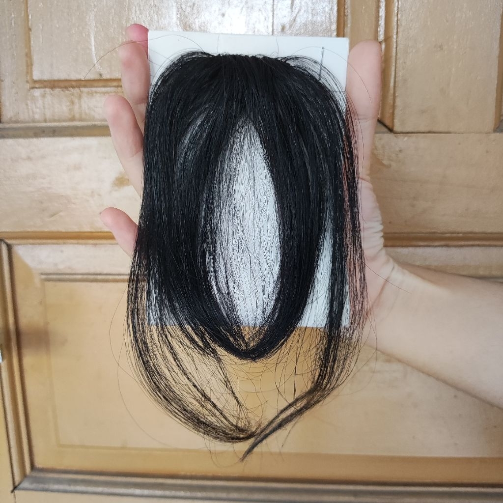 [Preloved New] Poni rambut asli / jepit poni clip human hair (poni korea)