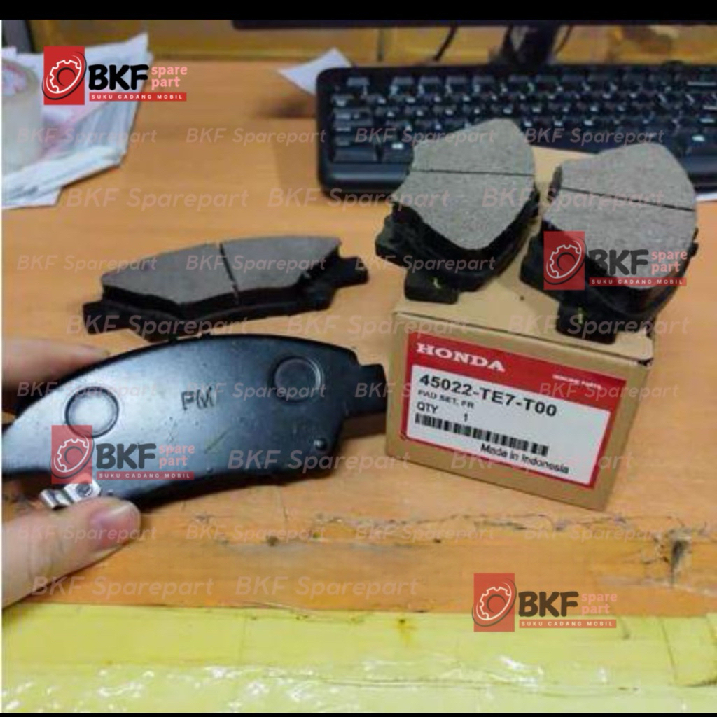 Brake Pad Kanvas Kampas Rem Cakram Depan Honda Mobilio - Freed - City GM2 GM6 Original Honda