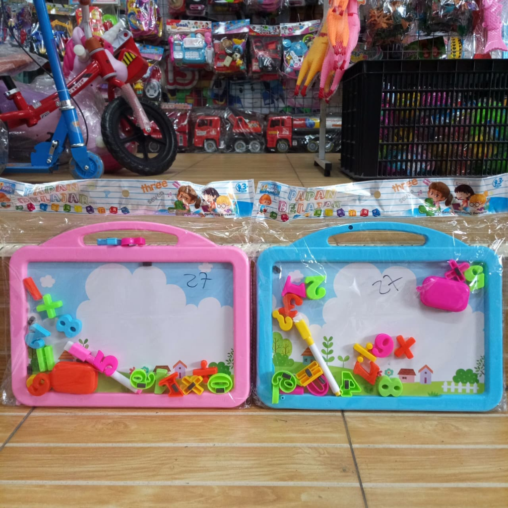 

mainan anak papan tulis magnet MB02