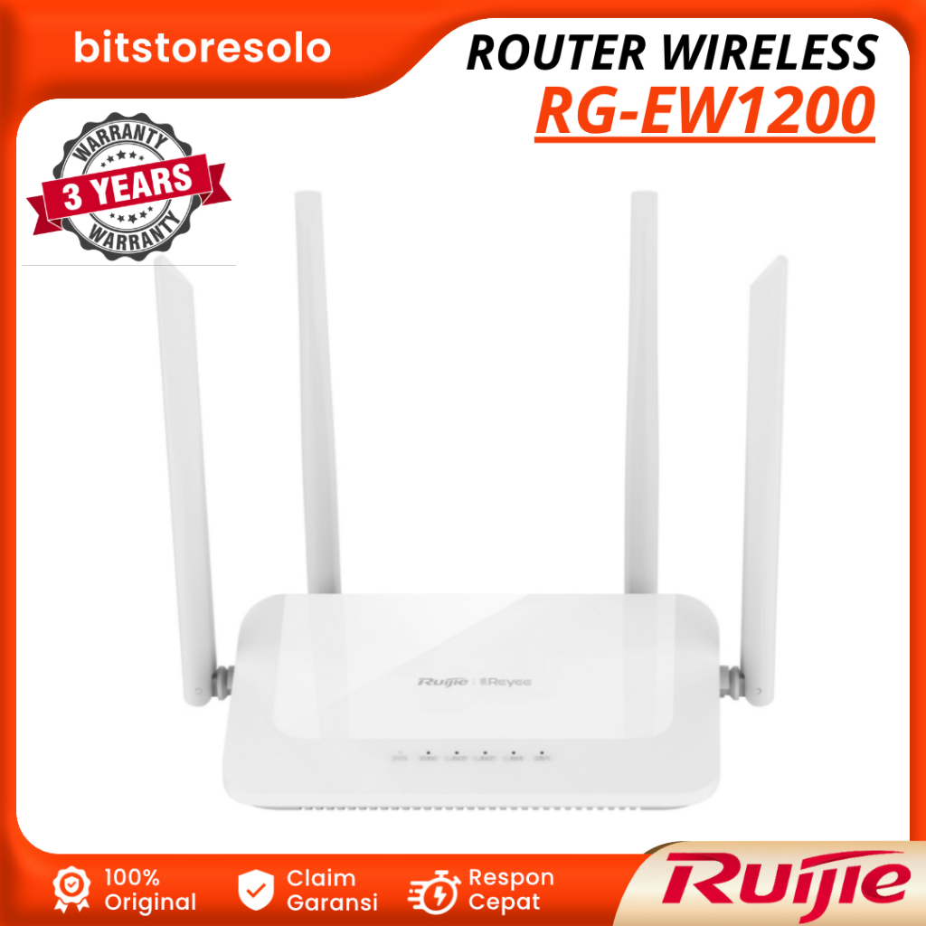 Router Wireless Dual-Band RUIJIE RG-EW1200 1200Mbps