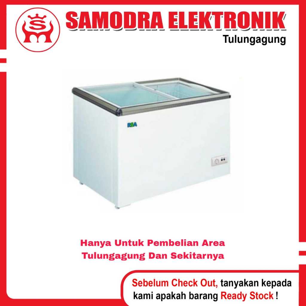 Chest Freezer RSA XS-320 | Sliding Chest Freezer 288 Liter XS-320 RSA