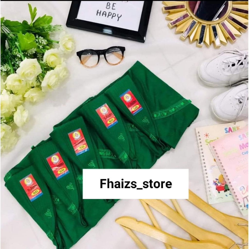 Hijab Sekolah EL_RAHMA Ukuran S & M /Kerudung Sekolah TK & SD EL_RAHMA