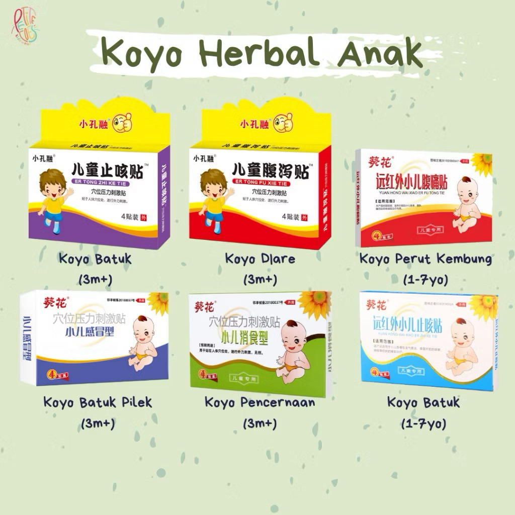 KOYO HERBAL BAYI koyo plester batuk pilek bayi
