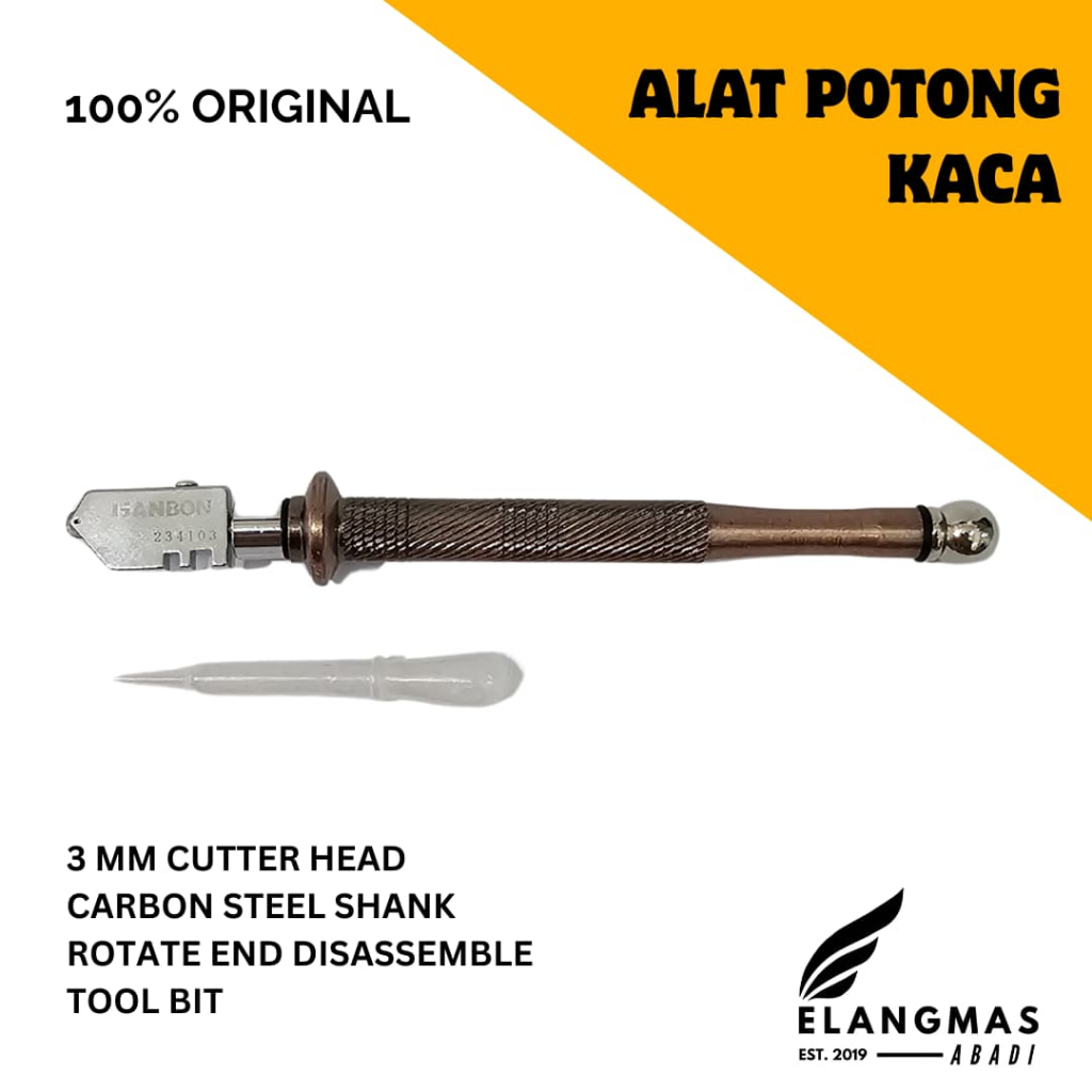 

Pisau Potong Kaca & Keramik / Alat Potong Kaca & Keramik / Glass Cutter