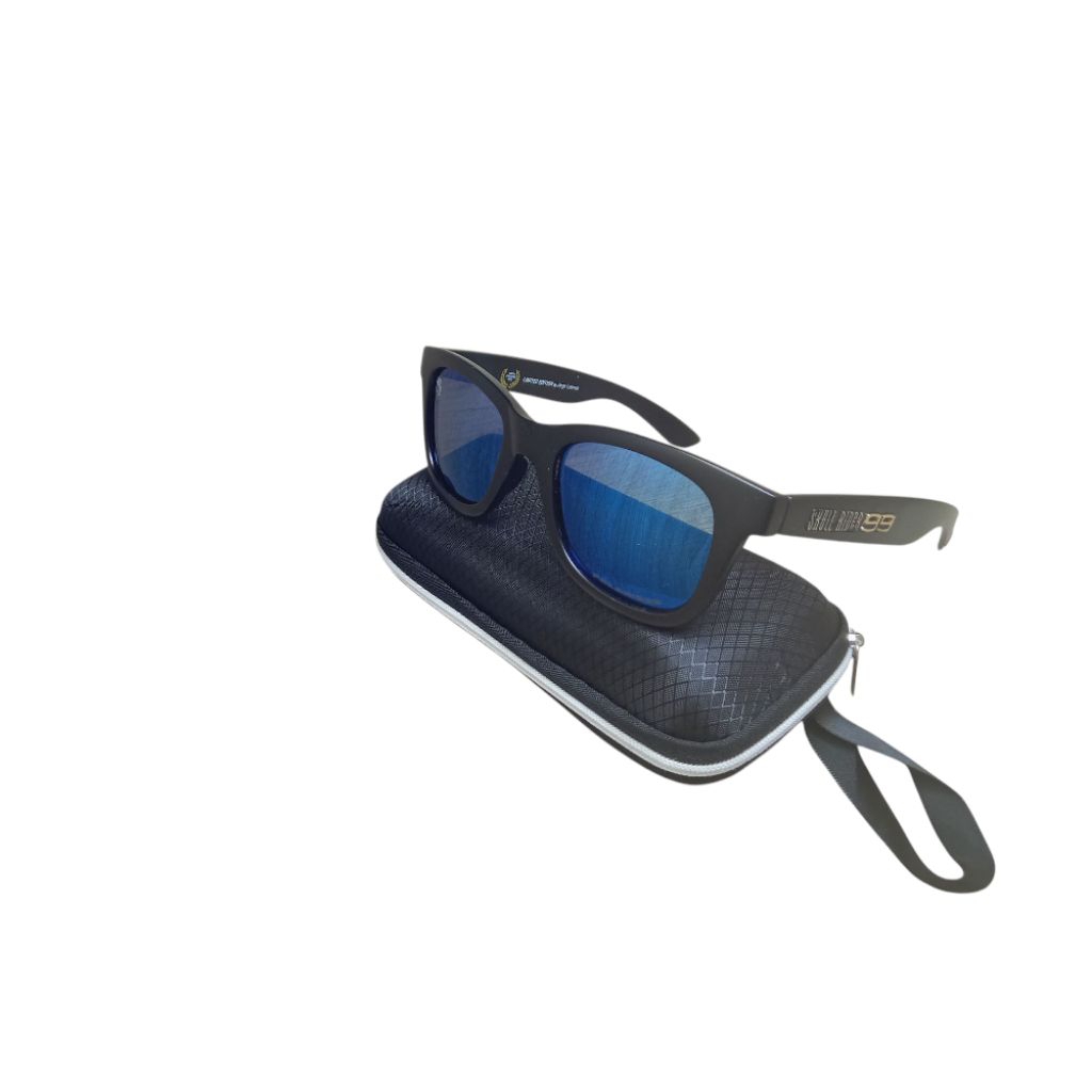 kacamata skull rider polarized blue kacamata raider