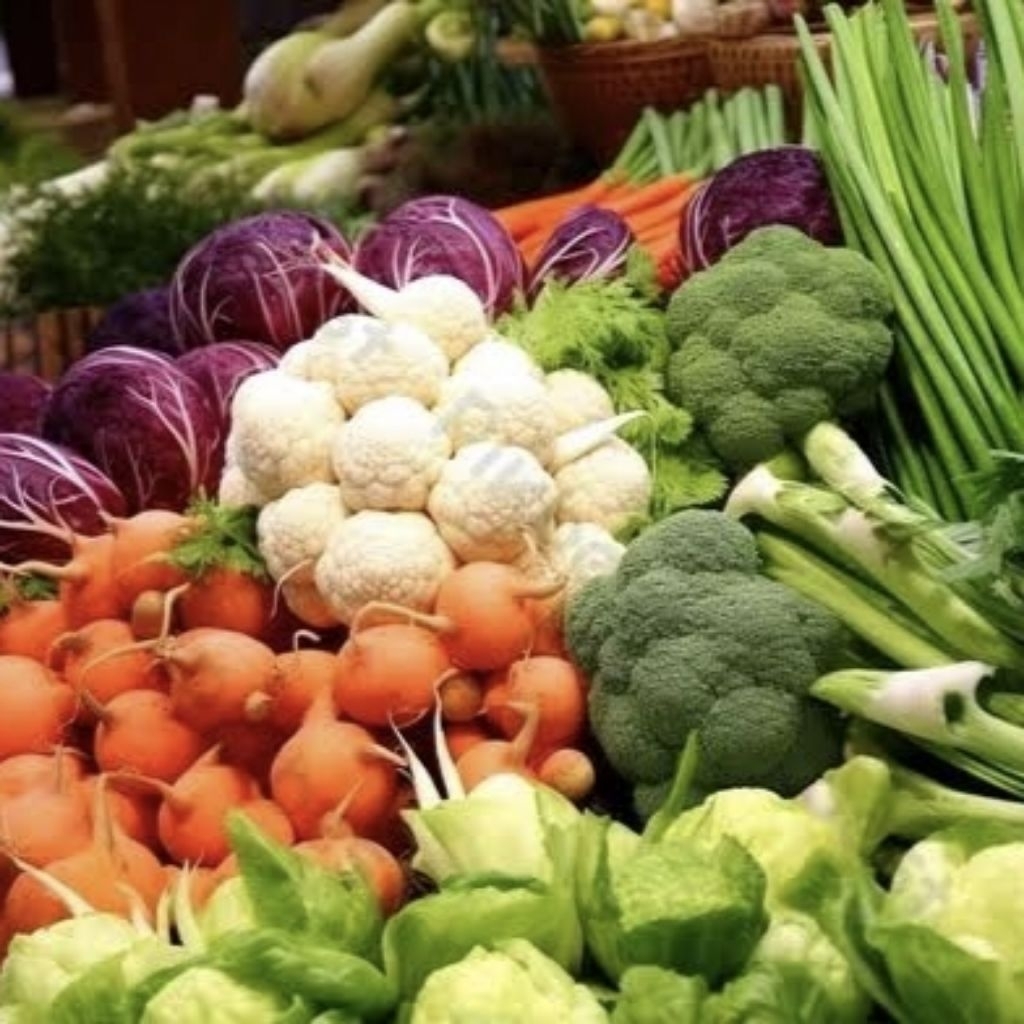 

Pasar Sayur Segar Flamboyan Pagi Pontianak