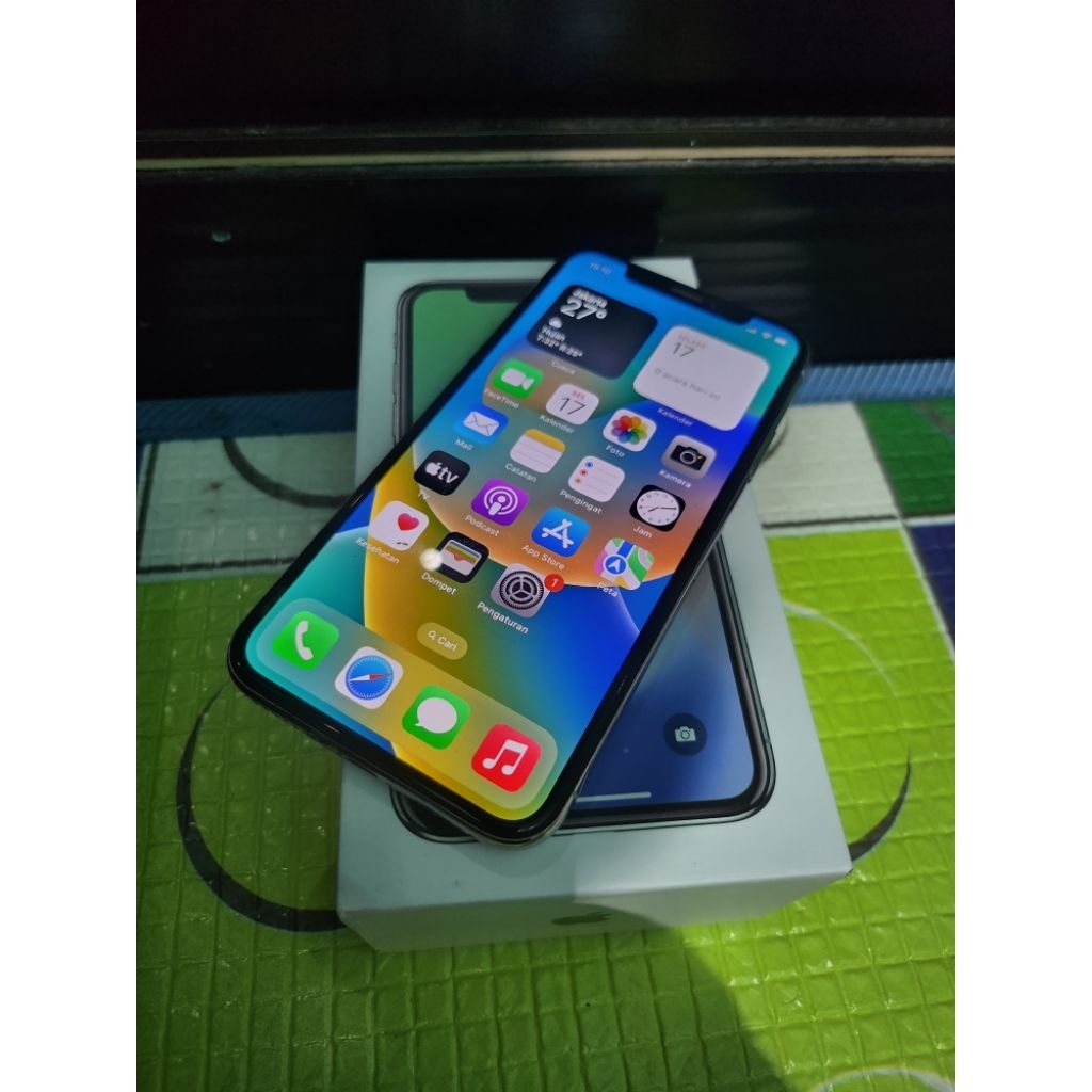 iPhone X 64GB Bekas | Sinyal Permanen | Face ID Aktif | HP Mulus Siap Pakai