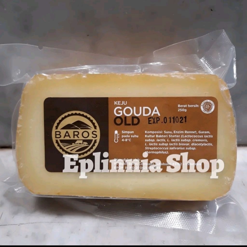 

Baros Gouda Old 250 gr - Keju Gouda