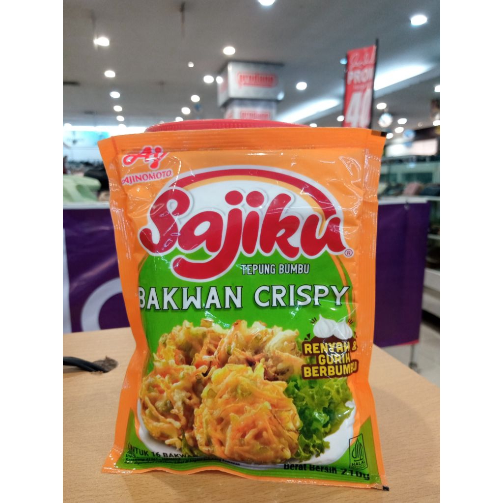 

Sajiku tepung bumbu Bakwan Crispy
