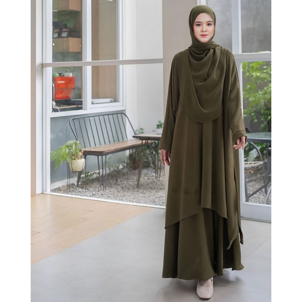 BEST DEALS TUNIK & SKIRT SET ATASAN GAMIS DAN ROK