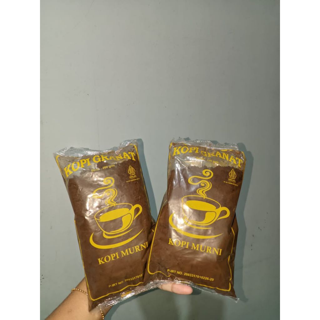 

KOPI MURNI merk. GRANAT