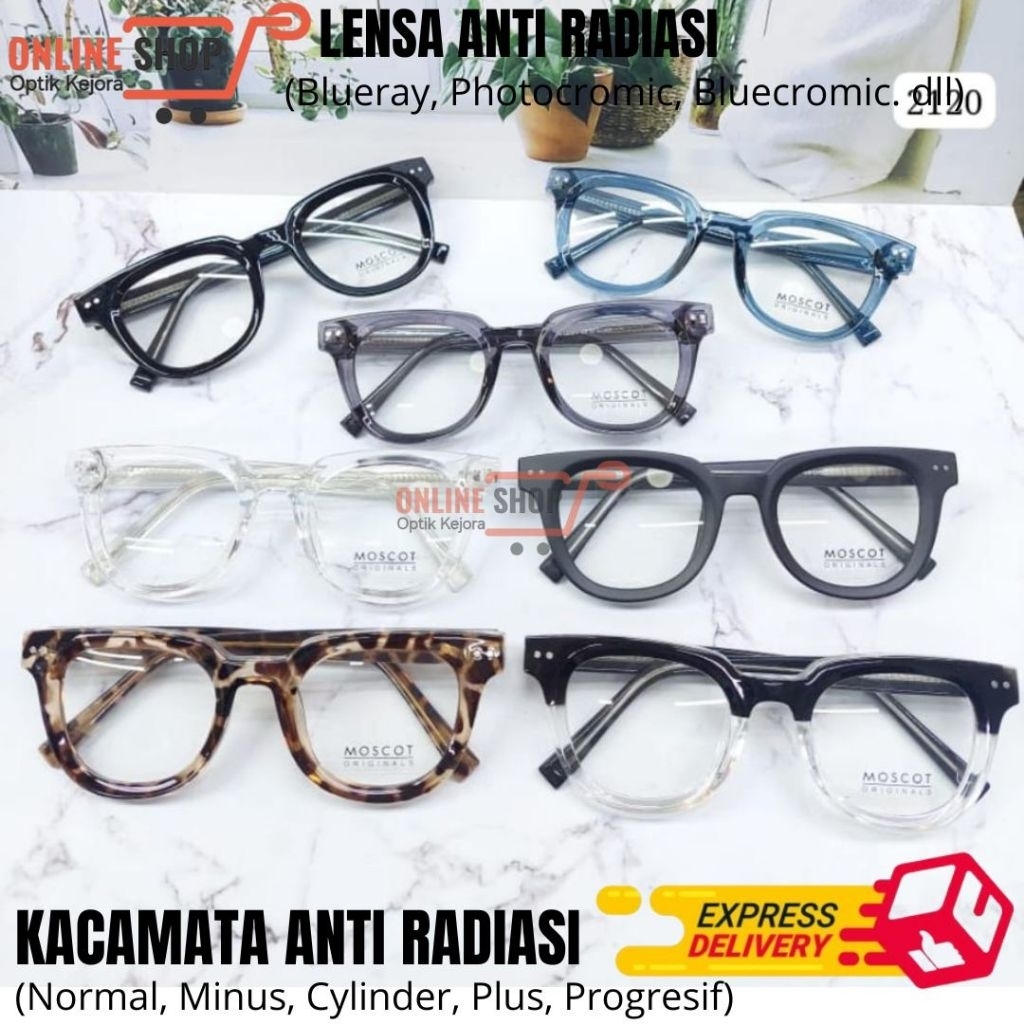 OPTIKKEJORA - OK-2120/ FRAME TEBAL ANTIRADIASI MINUS PHOTOCROMIC PRIA WANITA