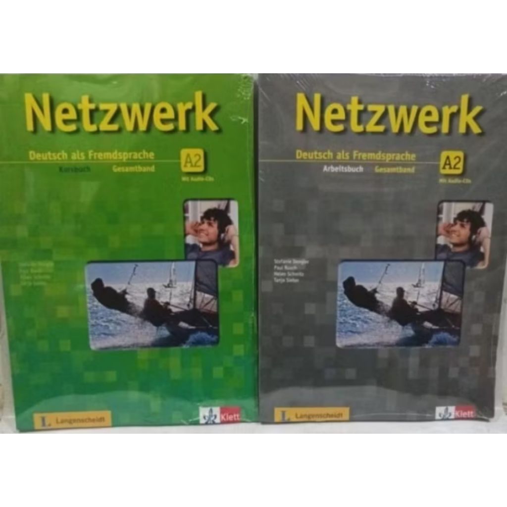 Netzwerk A2 Kursbuch + Arbeitsbuch 1 paket