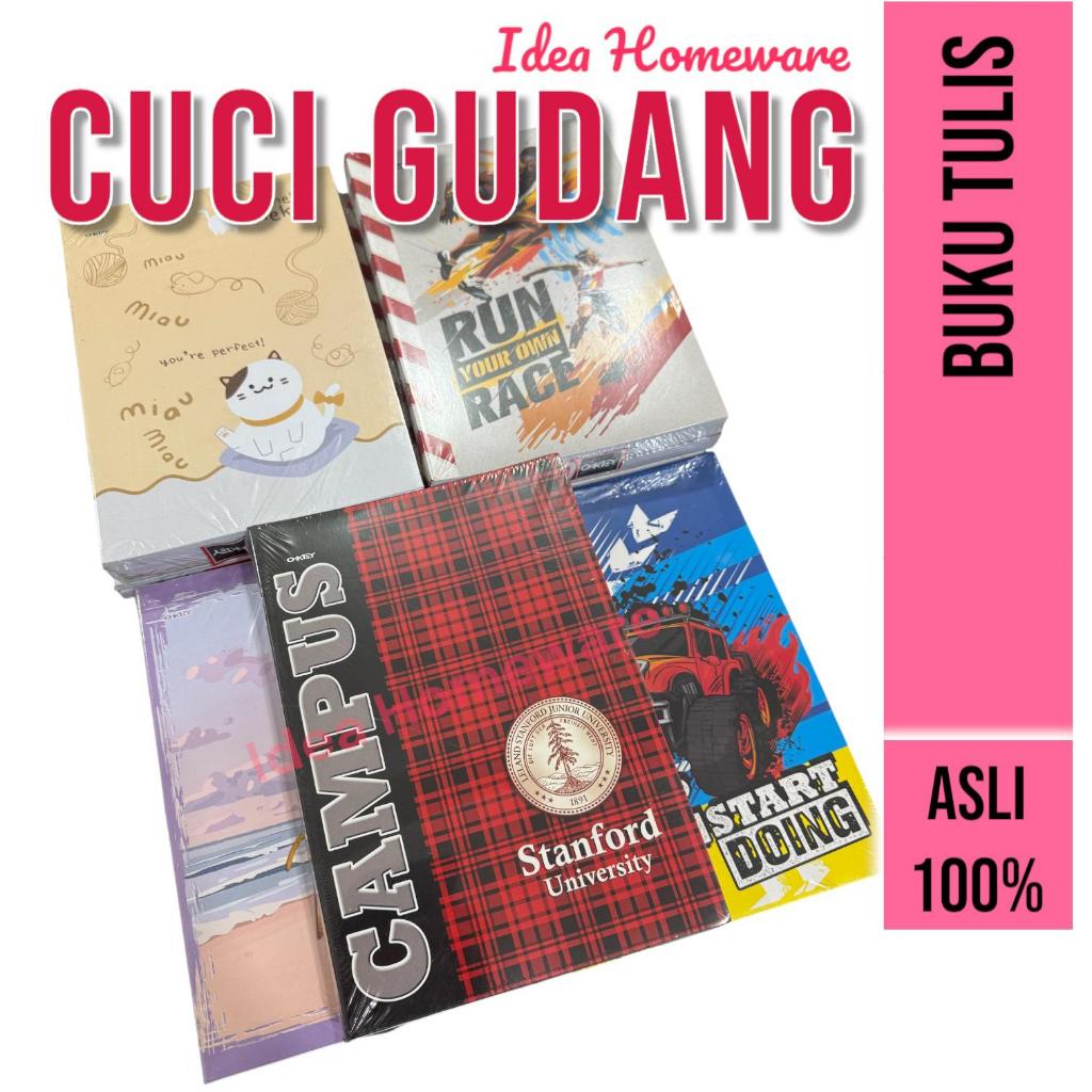 

Buku Tulis Sekolah 40 Lembar 1 pak isi 10 Buku OKEY