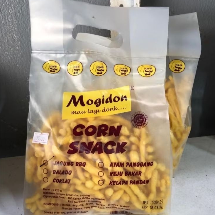 

TWISTCORN MOGIDON JAGUNG BBQ ISI 225 GRAM | Banna Foody | Snack Viral
