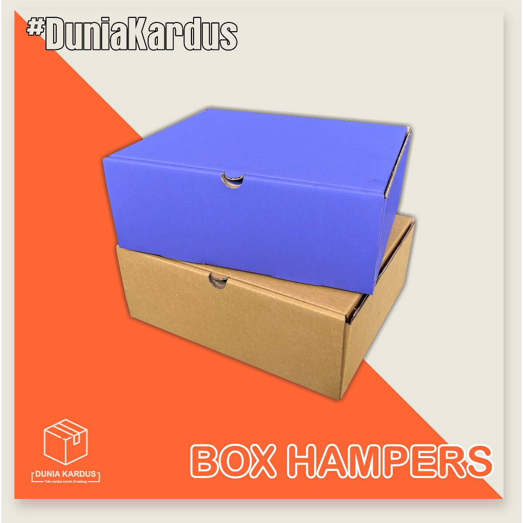 

Box Hampers 27x22x10 cm | BOX HAMPERS | BOX PACKING | BOX KADO | BOX Murah | BOX SOUVENIR |KEMASAN
