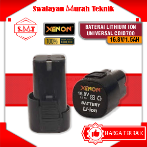 Baterai Bor Cordless 16.8Volt 1.5 AH XENON CDID700 CDID707 16Volt