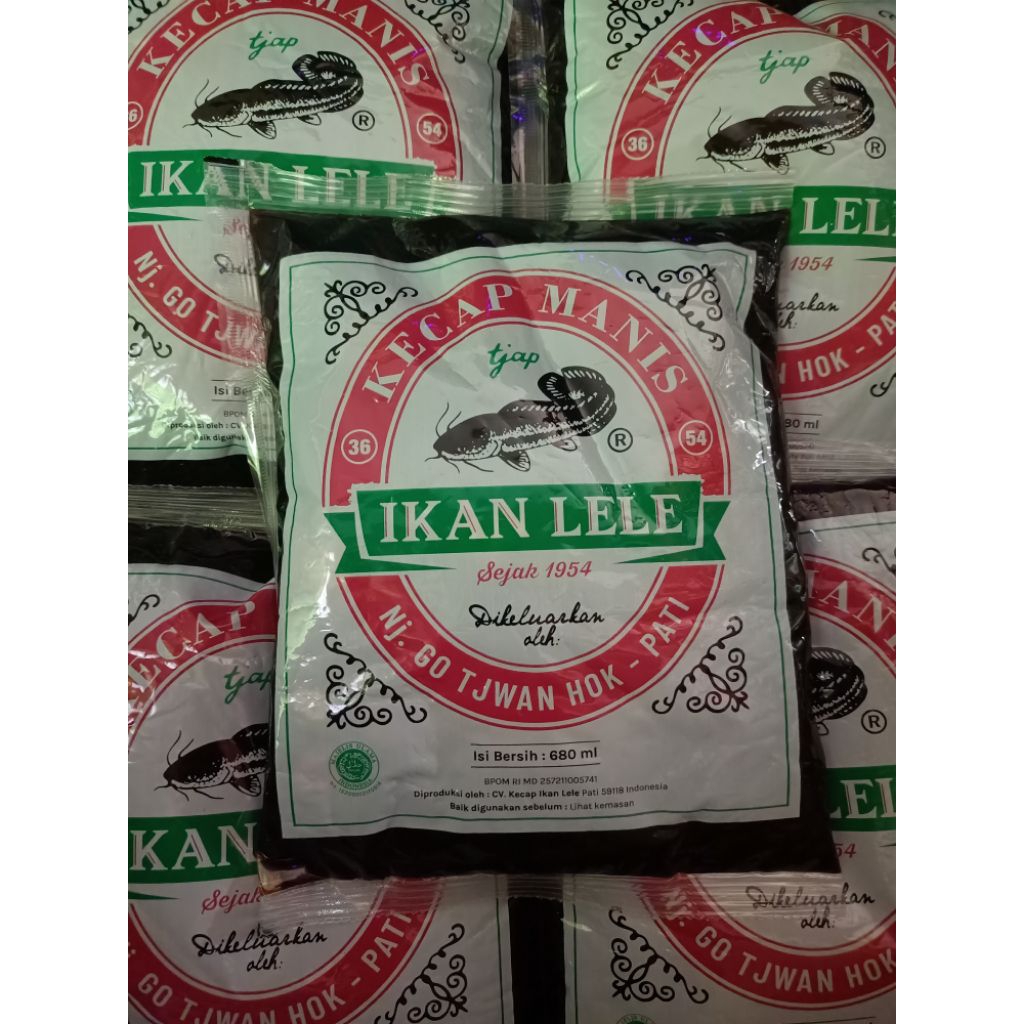 

Kecap Lele Khas Pati 680ml (1kg)