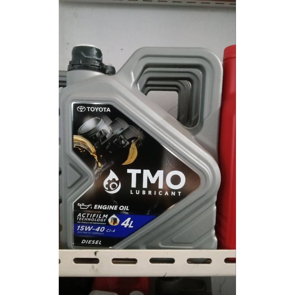 Oli mesin TMO 15W-40 Toyota Diesel 4 Liter - 100% Original