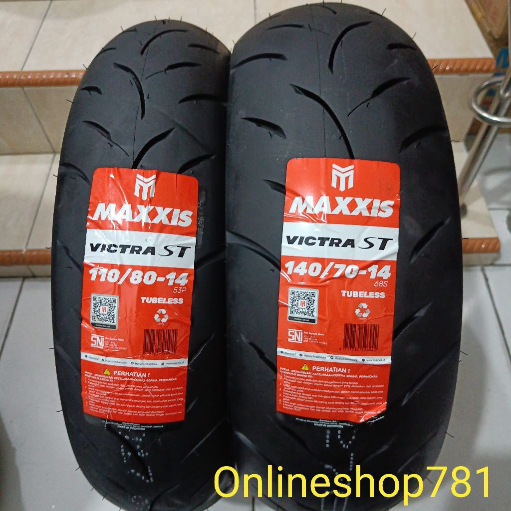BAN LUAR TUBELESS 140/70-14 MAXXIS VICTRA S98ST AEROX 155