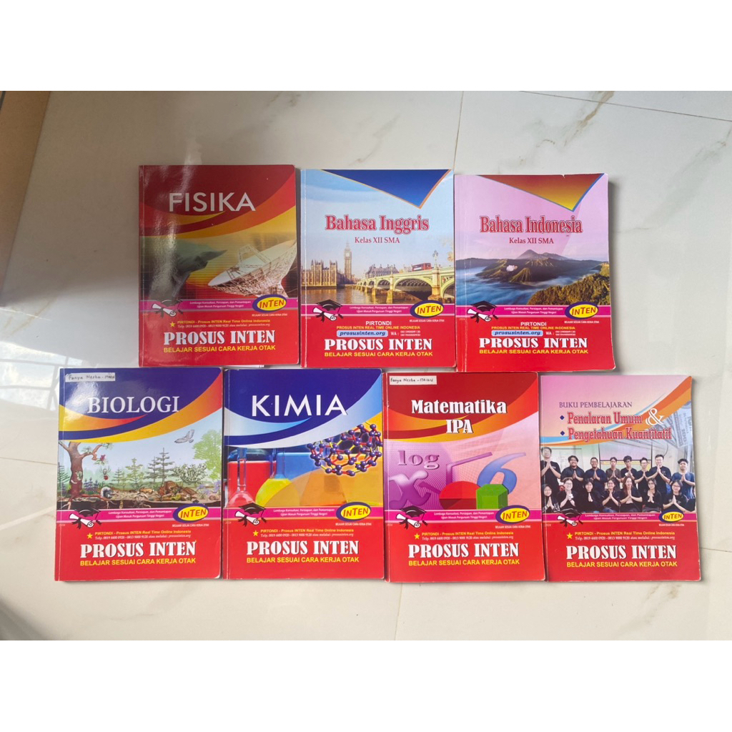 [PRELOVED] buku/modul inten SNBT UTBK 2025