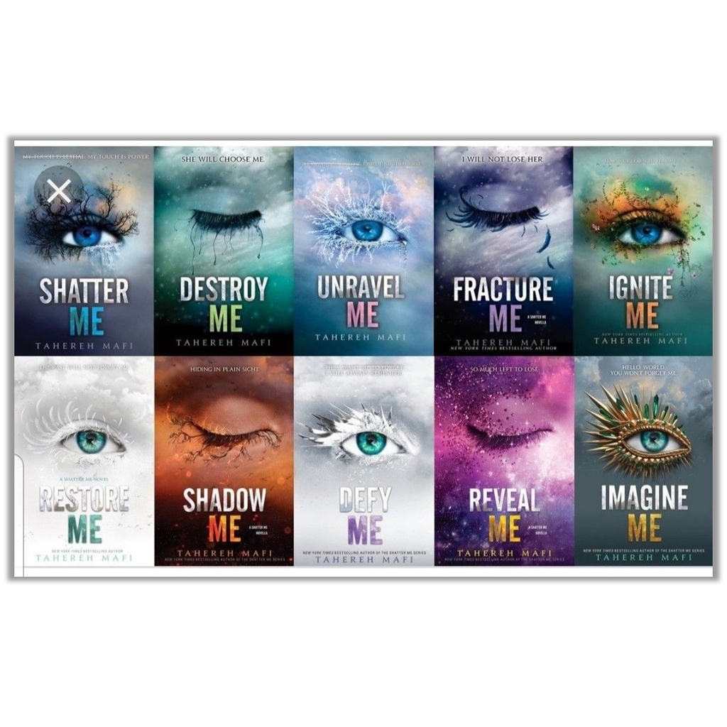 [ENGLISH] TL_ PAKET 10 SERIES SHATTER ME, DESTROY ME, UNRAVEL ME, FRACTURE ME, IGNITE ME, REVEAL ME