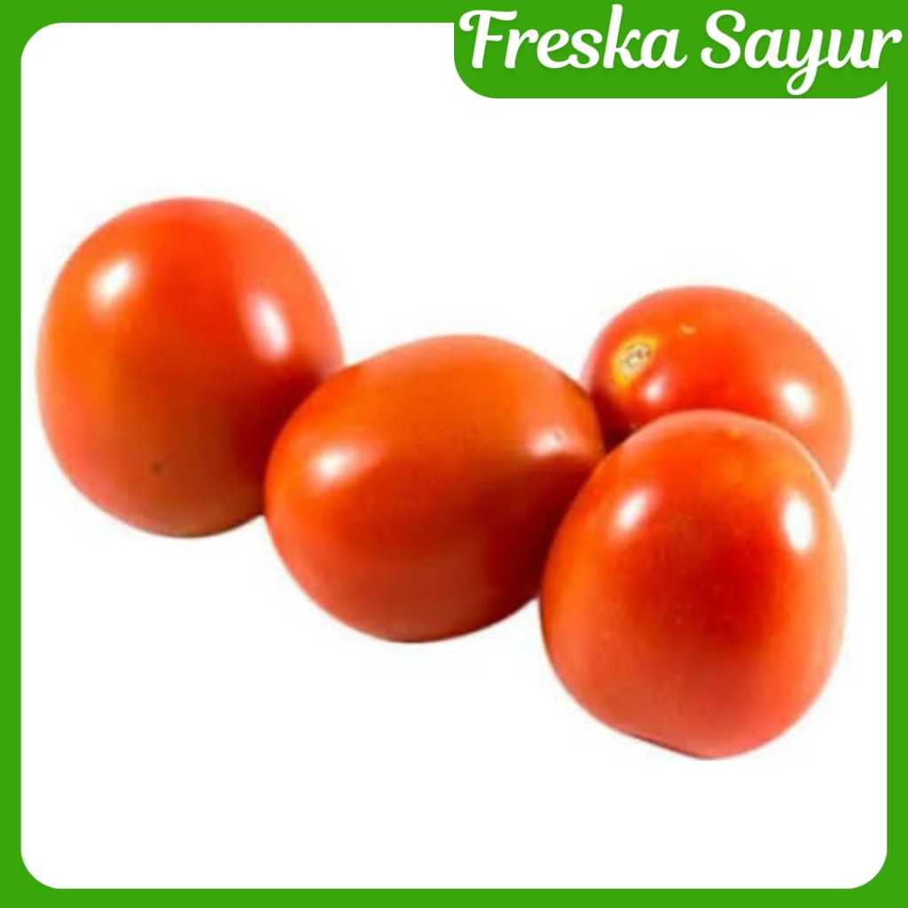 

Tomat Segar 250 gr I Buah Merah Berkualitas Untuk Masakan & Jus