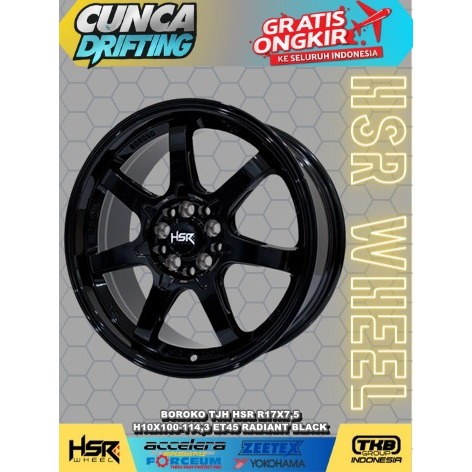 Velg TE37 R17 velg racing hsr ring 17 bisa untuk xpander innova civic camry rush new avanza