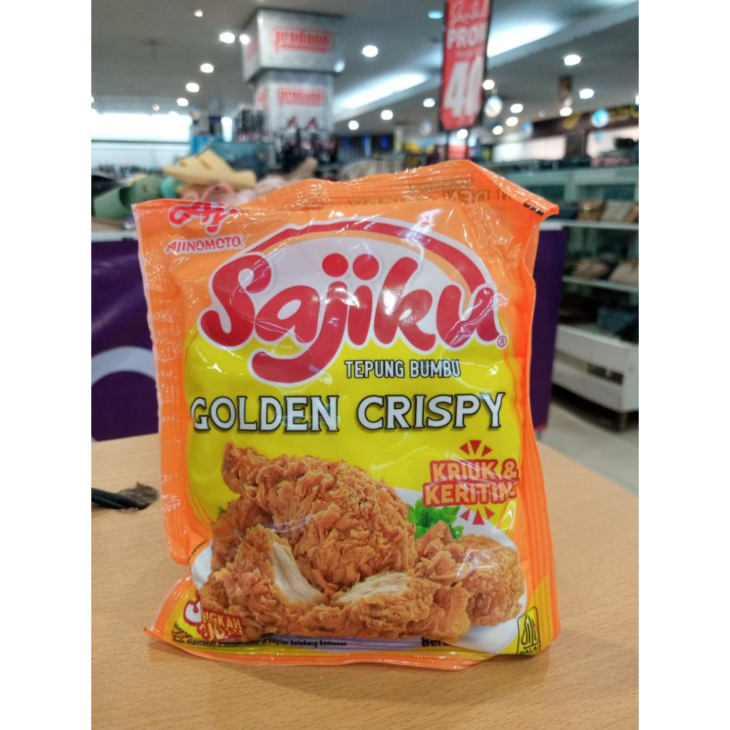 

Sajiku tepung bumbu Golden Crispy