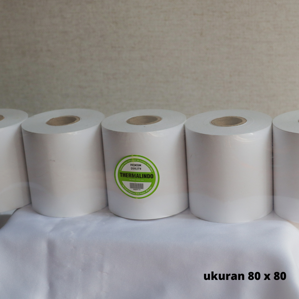 

KERTAS THERMAL ROLL 80 X 80 MM / Kertas struk kasir