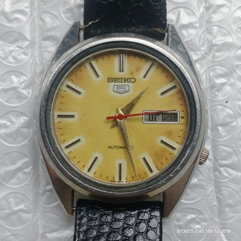 jam se1ko 7s26 second minus vintage automatic