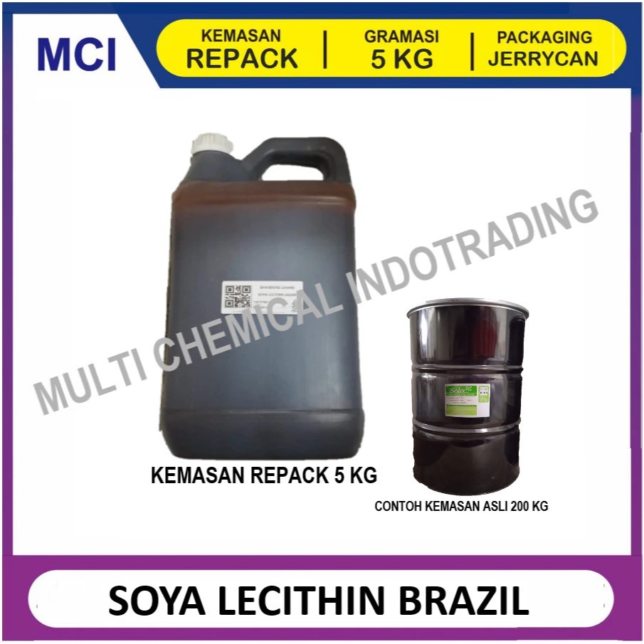 

SOYA LECITHIN LIQUID BRAZIL SOY LECITHIN - REPACK 5 KG