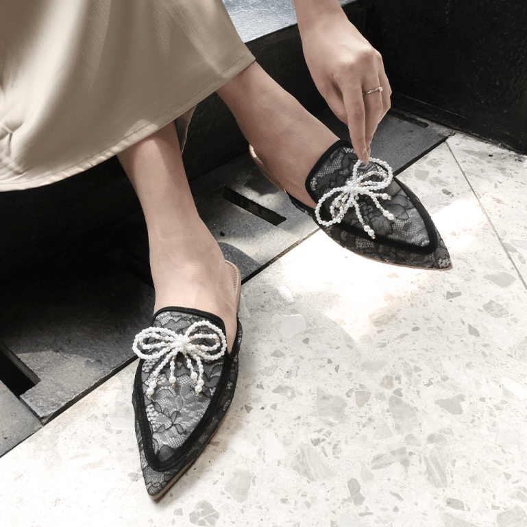 LACE LYNELLE MULES KAELIN