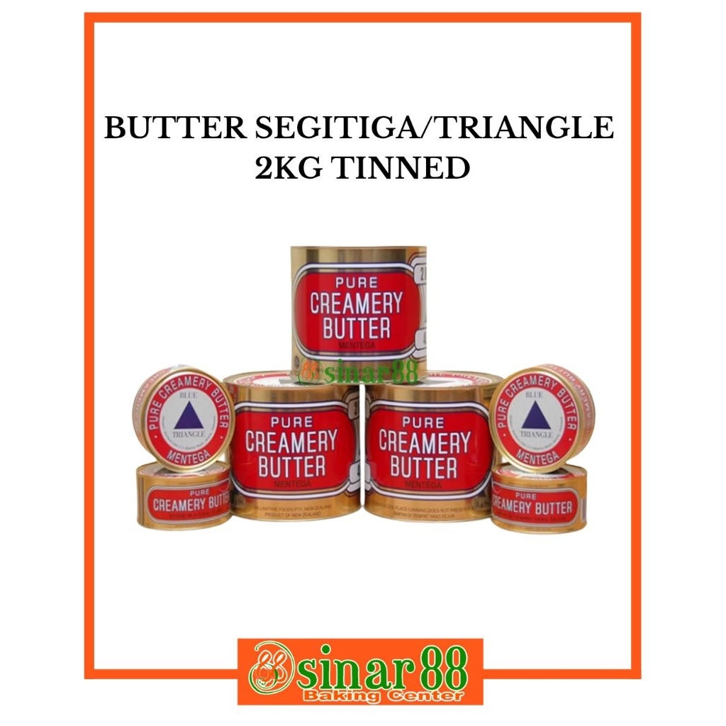 

Butter Segitiga / Triangle 2kg Tinned