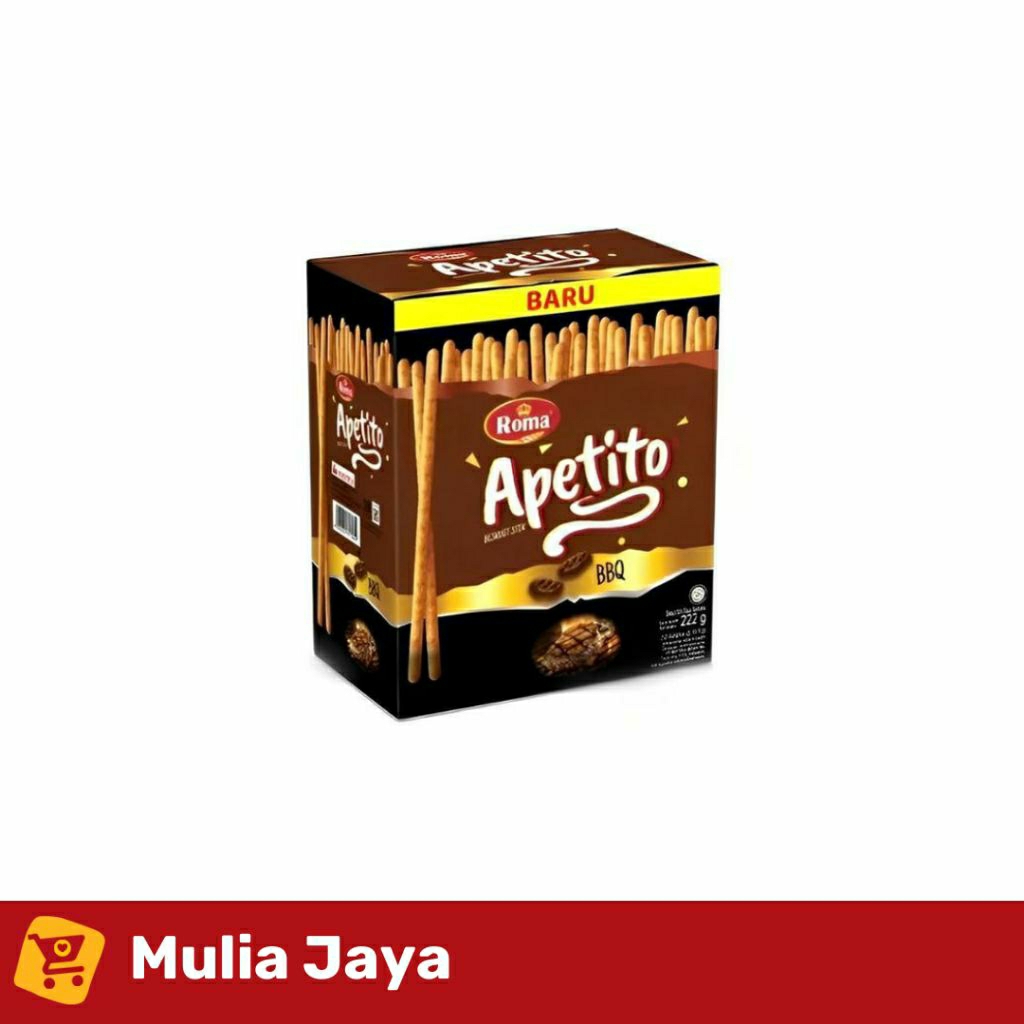 

Apetito Snack Stick Rasa BBQ 15 gram