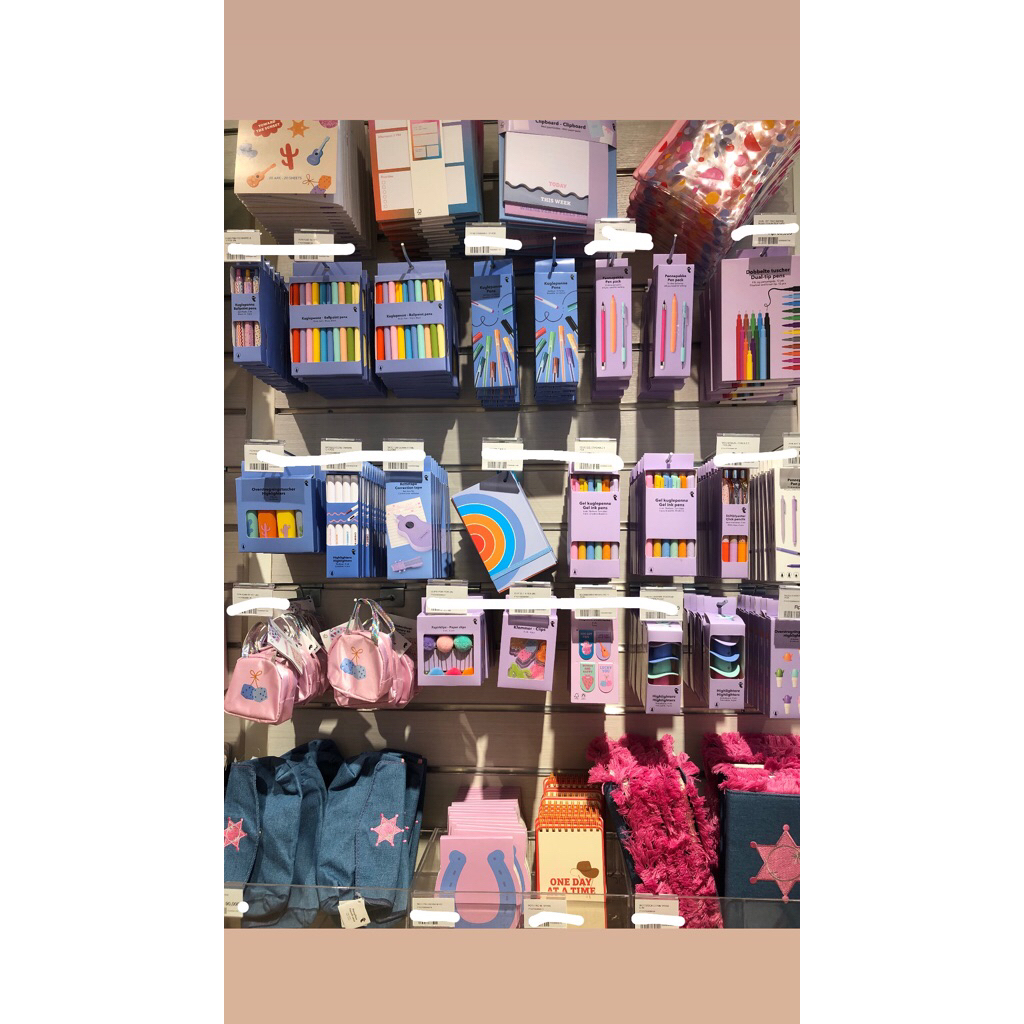 

[JASTIP FLYING TIGER] Koleksi Alat Tulis Koboi Pulpen Spidol Highlighter Paper Clip Pembatas Buku Bookmark Notebook Notepad Pensill
