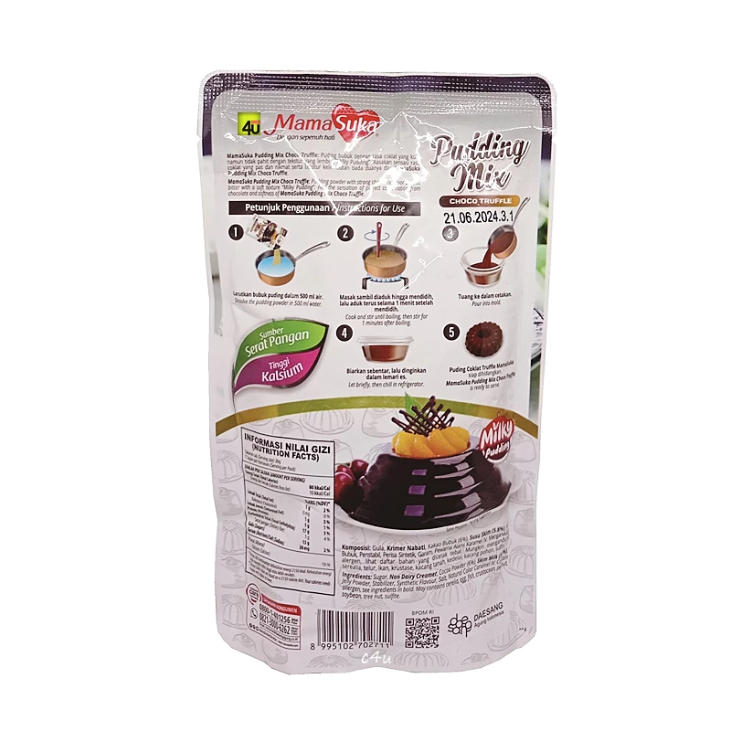 

MAMASUKA PUDING MIX CHOCO TRUFFLE 145 gr