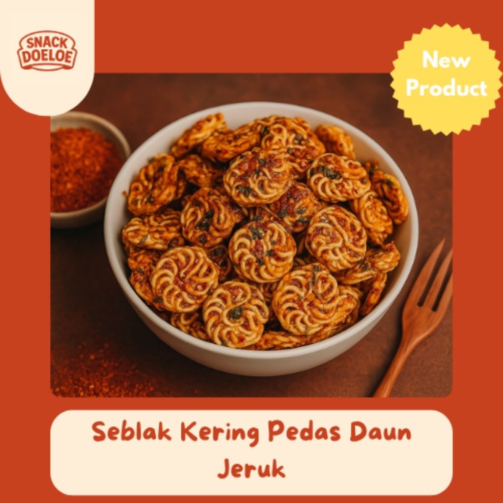 

Seblak Kering Rafael Pedas Daun Jeruk